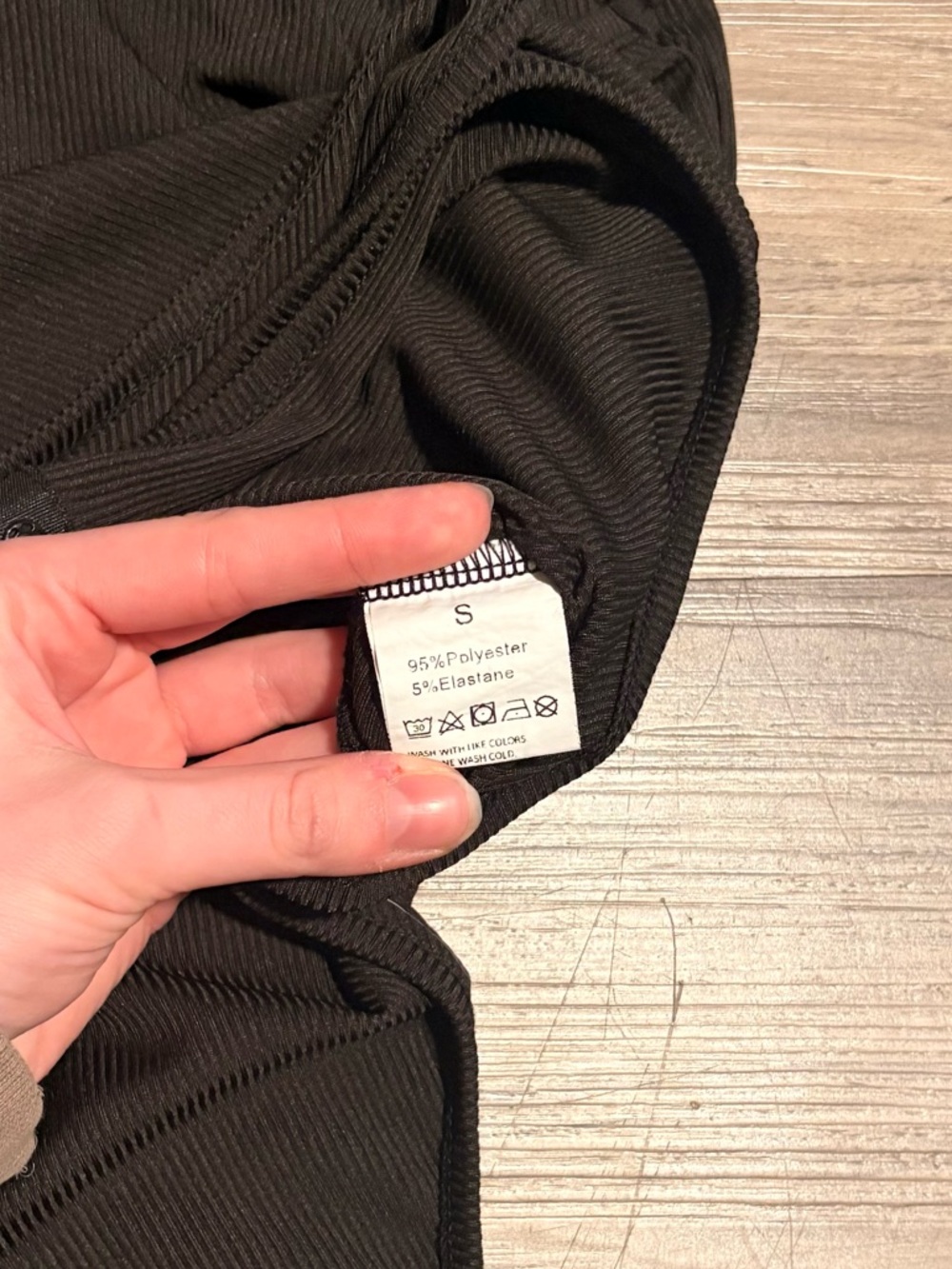 Ribbed Tank Bodysuit - Picture 2 of 2